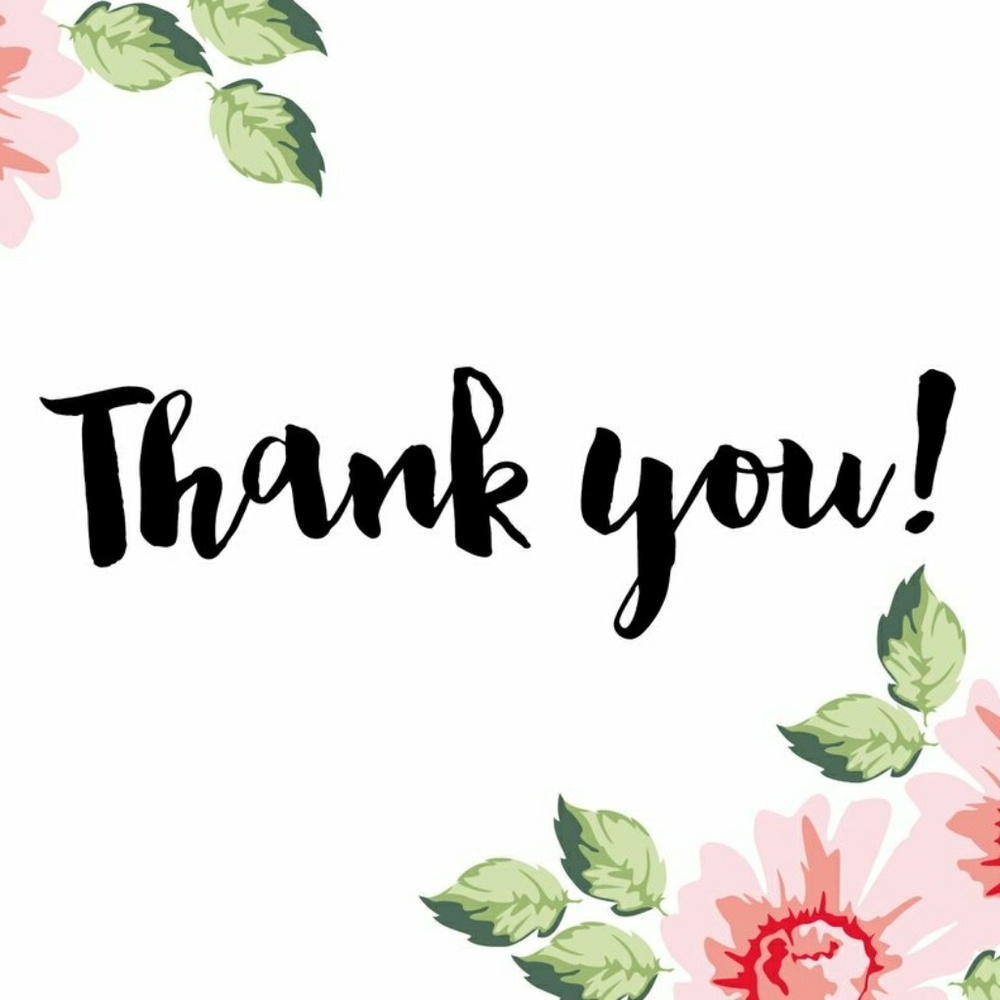 Thanks you for your business!